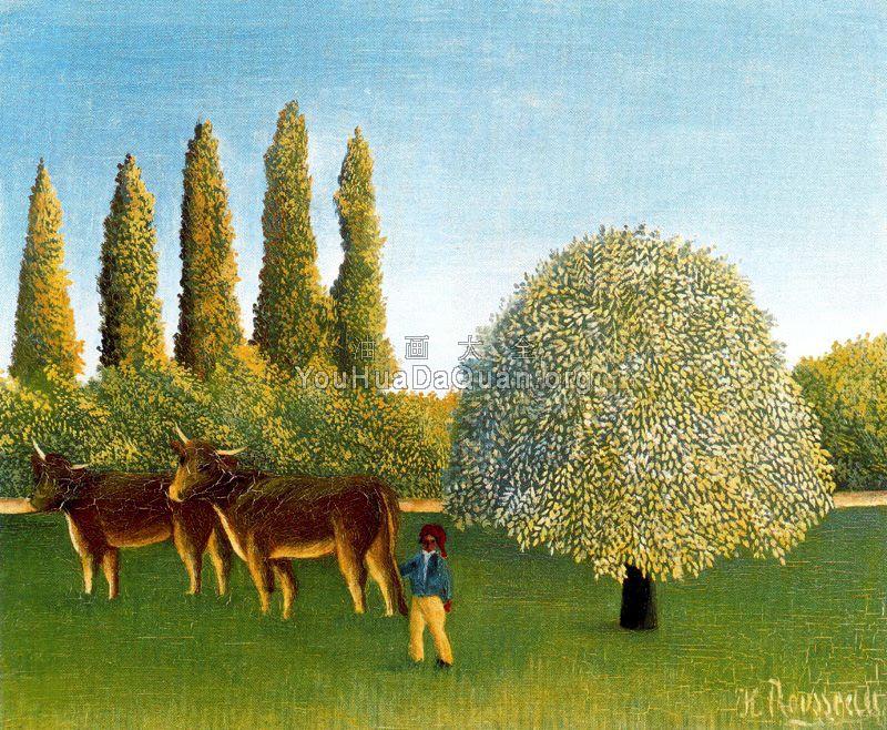 In the Fields - 亨利·卢梭